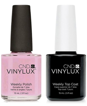 Creative Nail Design Vinylux Cake Pop Nail Polish & Top Coat (Two Items), 0.5-oz, from Purebeauty Salon & Spa
