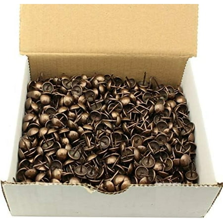 1000 7/16  Diameter Antique Oxidized Nail #6990--1/2 Tacks