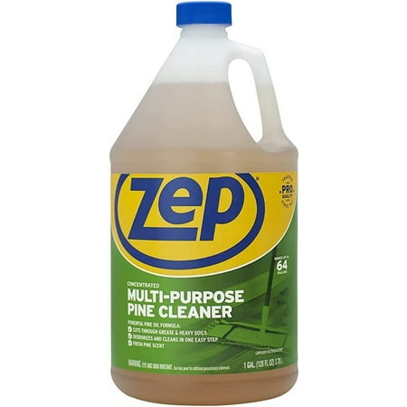 Zep Pine Multi-Purpose Cleaner 128 Ounces ZUMPP128 (Case of 4) All-Purpose Cleaner for Business and Home