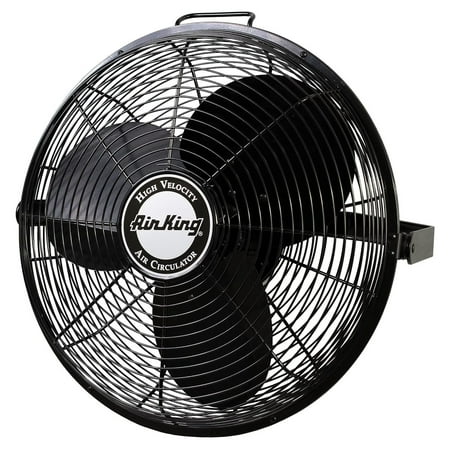 GnHoCh 9318 Industrial Grade High Velocity Multi Mount Fan  18-Inch Black