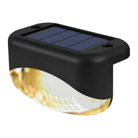 Dainzusyful Tools Accessories LED Solar Lamp Path Staircase Outdoor Wall Light Water Drop Lamp Solar Step Lights OutdoorLED Solar Fence Lights for Pat