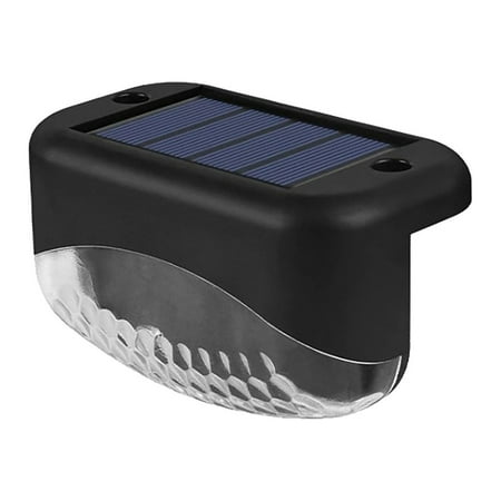 Xipoxipdo LED Solar Lamp Path Staircase Outdoor Wall Light Water Drop Lamp Solar Step Lights OutdoorLED Solar Fence Lights for Patio Stairs Yard Garde