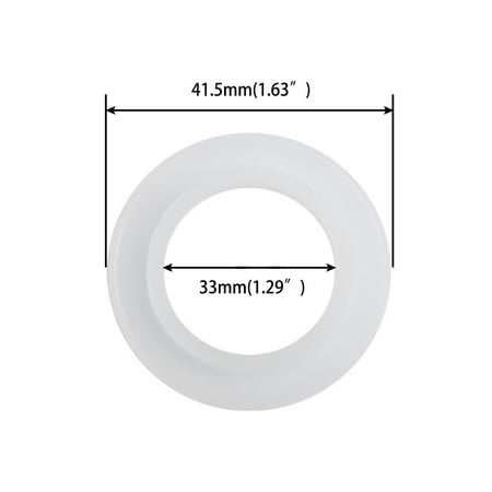 Silicone Ring Gasket Replacement Bathtub Sink Pop up Plug Cap Washer Seal