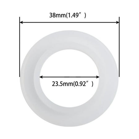 Haimni Silicone Ring Gasket Replacement Bathtub Sink Pop up Plug Cap Washer Seal