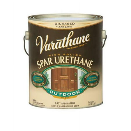 1PC Varathane Varathane 9332 Exterior Spar Urethane Satin  1-Gallon  Clear Gloss