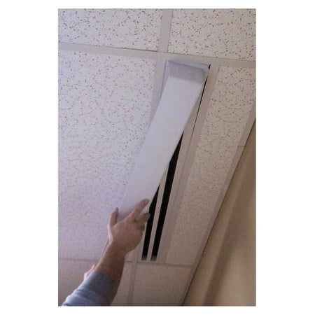 Air Diverter-48 X 3.75 -white #4875-48x3.75