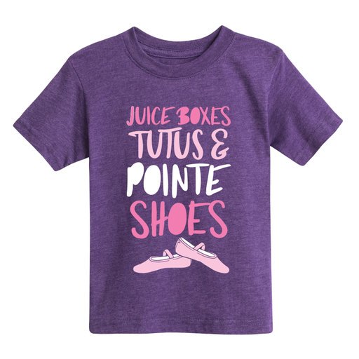 Juice Boxes Tutu - Toddler Short Sleeve Tee