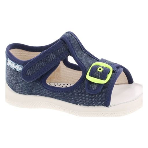 Naturino Boys 7786 Casual Canvas Fisherman Sandals, Tela Jeans,23