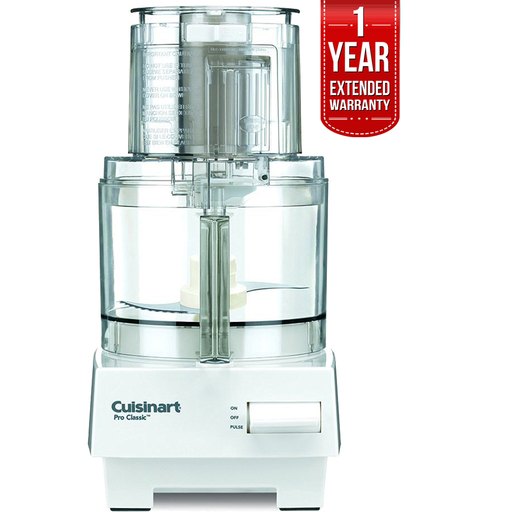 Cuisinart Pro Classic 7-Cup Food Processor White + 1 Year Extended Warranty