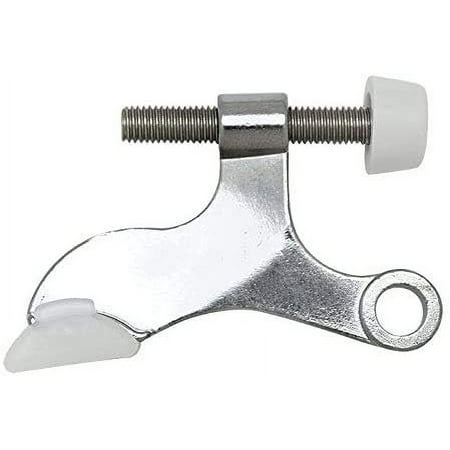 25 Pack - Polished Chrome Heavy Duty Hinge Pin Adjustable Door Stop : 3619