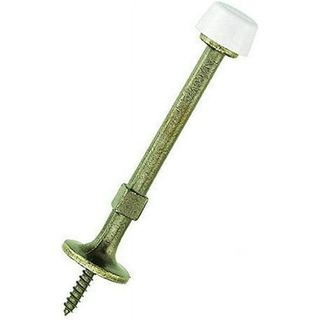 25 Pack - Antique Brass Lite Duty Rigid Door Stop : 0255