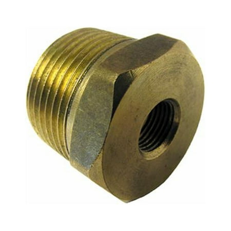 Lasco 17-9253 3/4 in. Male X 1/8 in. FPT Brass Reducing Hex Bushing  Lead Free - Quantity 6