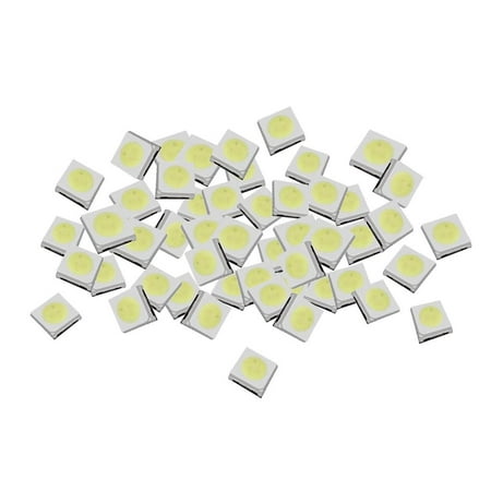 Pack of 50 3535 1W 3V High Performance SMD LED COB Chip Pearls White LED