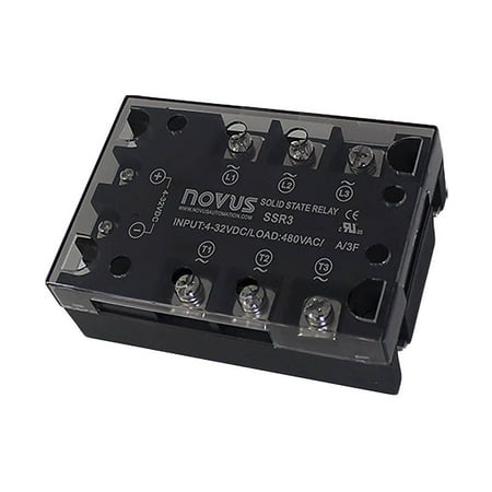 NOVUS 8824811090 SSR3-4890 90A / 480 Vac / 3P (three Phase SSR) SOLID STATE RELAY