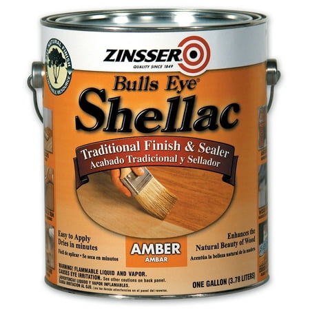 Zinsser Zinsser 0701 Bulls Eye Shellac  Amber  1 Gallon