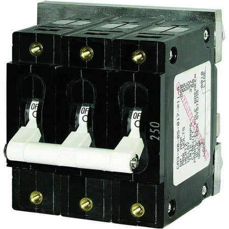 Blue Sea-Blue Sea 7287 C-Series Triple Pole Circuit Breaker - 50a