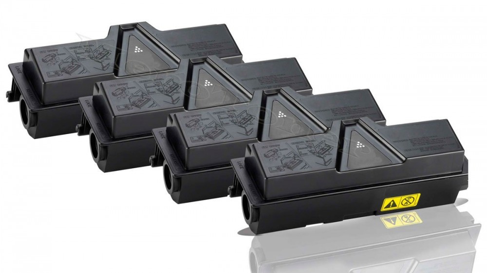 Premium 4x Toner Ersetzt Kyocera Mita Tk-130 XL Fs-1028 MFP, Fs-1128 MFP, Fs-1300, Fs-1350 DN