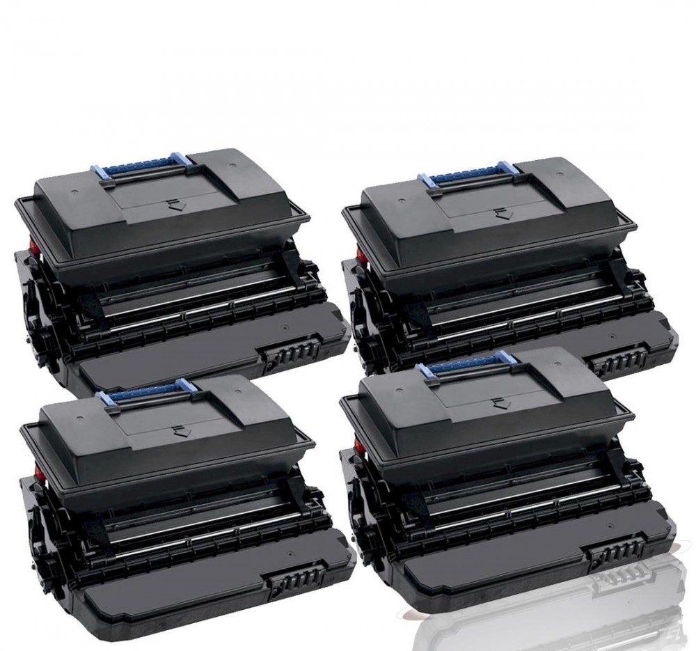 Premium 4x Toner Ersetzt Dell 5330 5330dn, 593-10332 / Ny313 (20.000 Seiten Schwarz)