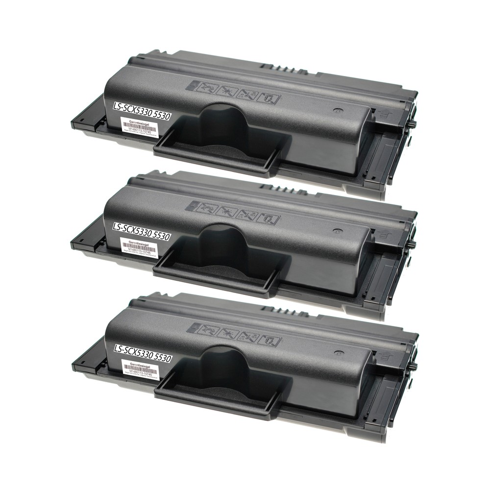 3 Toner Kompatibel Zu Samsung Scx-5330 Scx-D5530B/els HC Schwarz