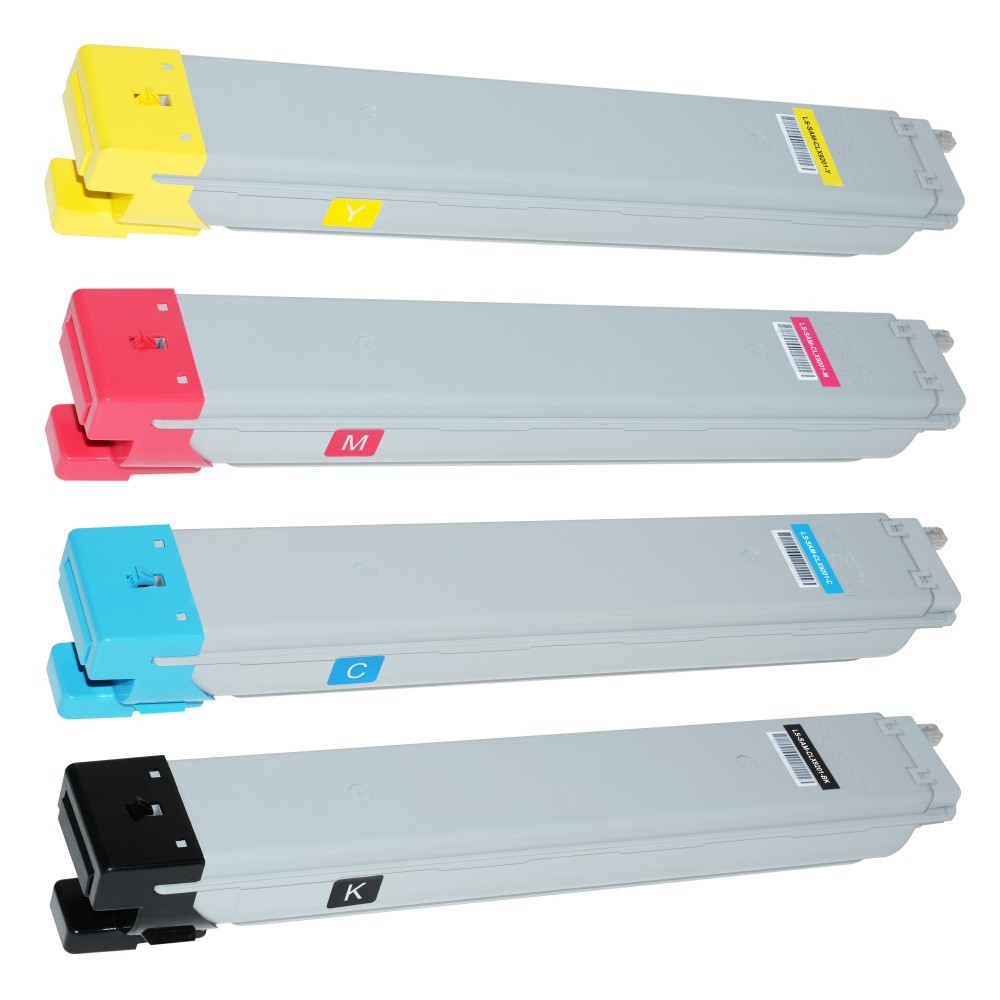 4 Toner Kompatibel Zu Samsung Clx-9201 HC