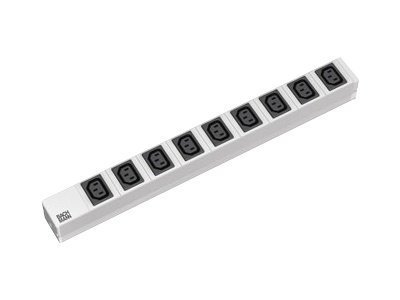 Bachmann - Steckdosenleiste (Rack - Einbaufähig) - 9 Ausgangsstecker - 1U - 48,3 Cm (19) (333.6163)