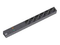 Bachmann 333.536 Power Distribution Unit (PDU) 6 AC Outlet(s) 1U Black