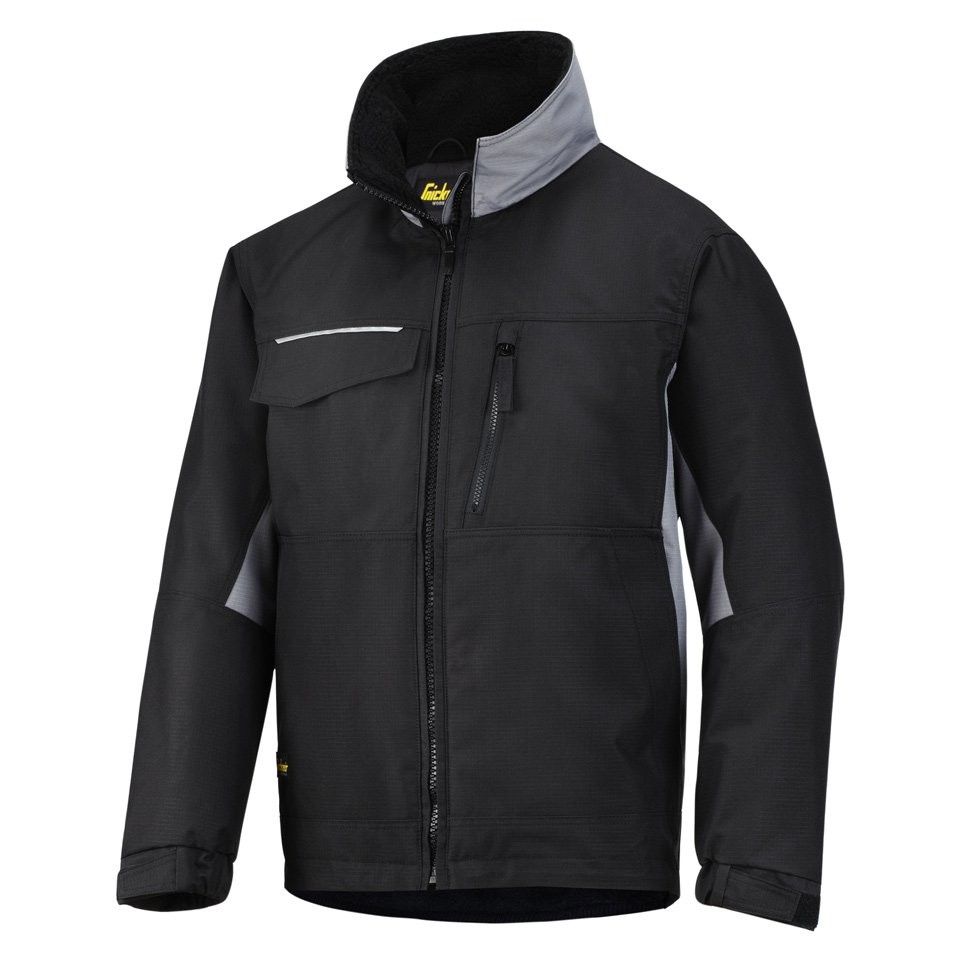 Snickers 1128 Handwerker Winterjacke Black/grey