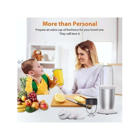 850W Bullet Personal Blender for Shakes and Smoothies  Protein Drinks  11 Pieces Set Blender for Kitchen Baby Food with Ultra Smooth 6-Edge Blade(Whit