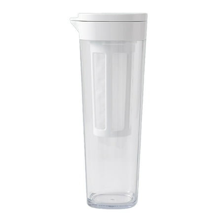 Moocorvic Water Pitcher  Fruit Infuser Pitcher with Removable Lid  High Heat Resistance Infusion Pitcher for Hot/Cold Water  Flavor-Infused Beverage &