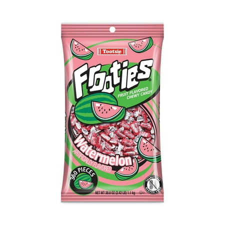 Tootsie Roll Frooties  Watermelon  38.8 Oz Bag  360 Pieces/Bag  Ships in 1-3 Business Days