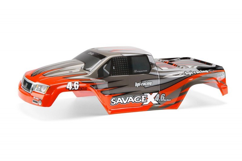 Nitro Gt-2 Karosserie (Rot/Grau/Silber/Savage X)