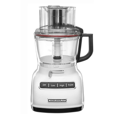 KitchenAid RKFP0930WH 9-Cup Food Processor with Exact Slice System White (Used)