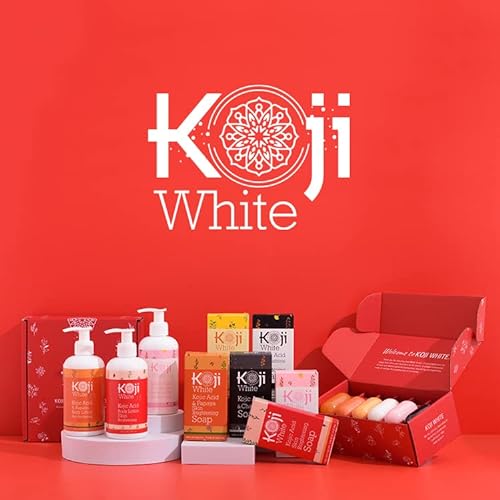 Koji White Kojic Acid Skin Brightening Body Wash - Daily Moisturizing Skin Cleanser, Uneven Skin Tone with Flower Acid Extracts, Hyaluronic Acid, Vita thumbnail