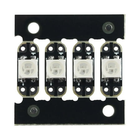 Milue Neopixel Sequins with RGB WS2812 3535 Bright RGB LED and 1M 26AWG Teflon Wire