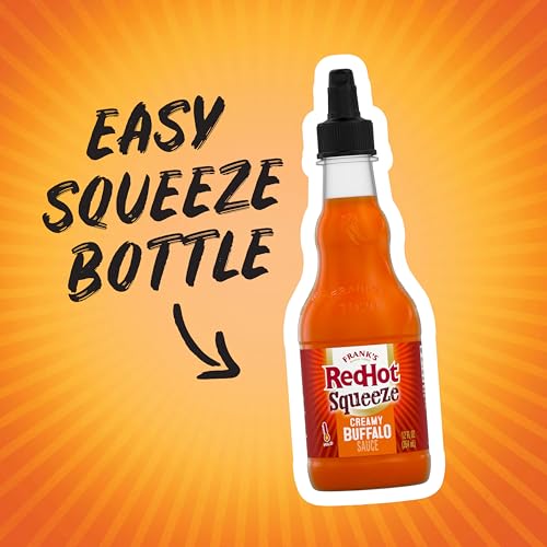 Frank S RedHot Creamy Buffalo Squeeze Hot Sauce  12.0 Fl Oz thumbnail