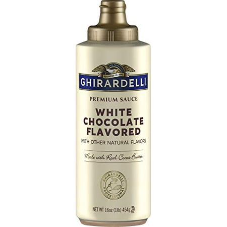 Ghirardelli Premium Sauce White Chocolate Flavored 16 Oz Squeeze Bottle