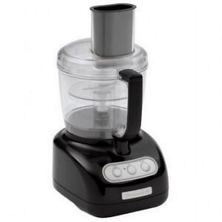 New KitchenAid 7-Cup Food Processor 2 Bowls (big and Mini) KFP720OB Black