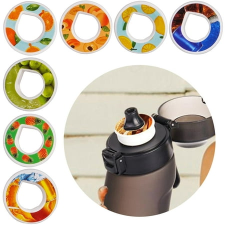 Quistrepon Pack of 7 Water Bottle Taste Pods Pack | Accessories Flavoured Water Bottle S Tarter Set Flavors Pods