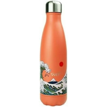 Stainless Steel Water Bottle -17 Fl Oz - Double Wall Vacuum Insulated Containers - Keeps Drinks Cold for 24 Hours and Hot for 12 - Leak Proof - BPA Fr