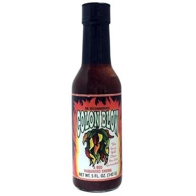 Colon Blow a Red Habanero Enema! Hot Sauce, 5 Fl Oz