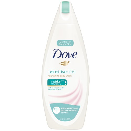 Dove Sensitive Skin Baby Body Wash, 12 Oz
