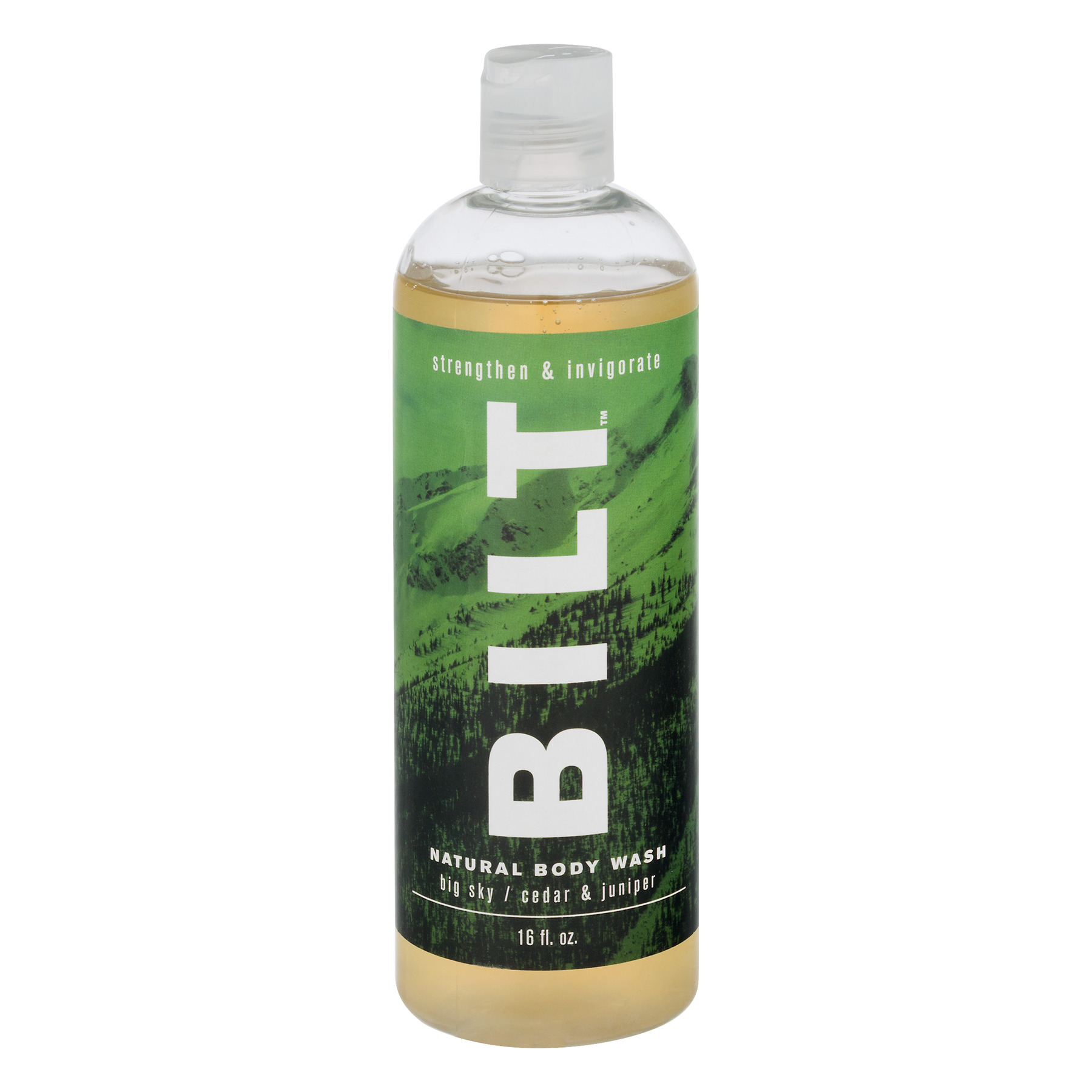 Bilt Natural Body Wash Big Sky/Cedar & Juniper, 16.0 FL OZ