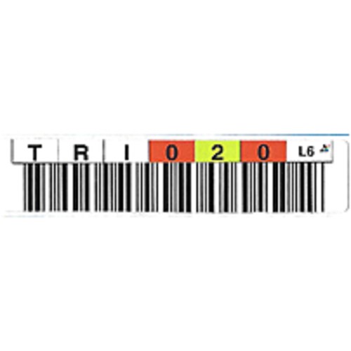 EDP 1700-003T LTO Ultrium Generation 3 Data Cartridge Barcode Label - 20 Labels per Sheet