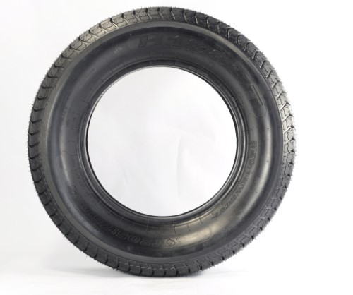 2-Pack Hybrid Radial-Bias Trailer Tire ST225/75D15 Load D 39838 2540# Capacity