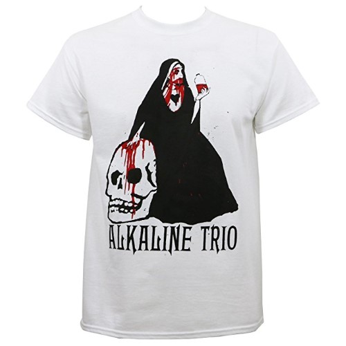 Alkaline Trio Nun Men's White T-Shirt