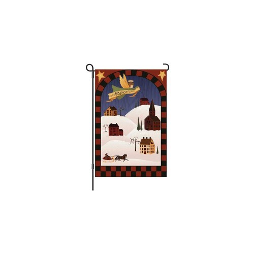 Premier Kites 51848 Garden Brilliance Flag, Rejoice, 12 by 18-Inch