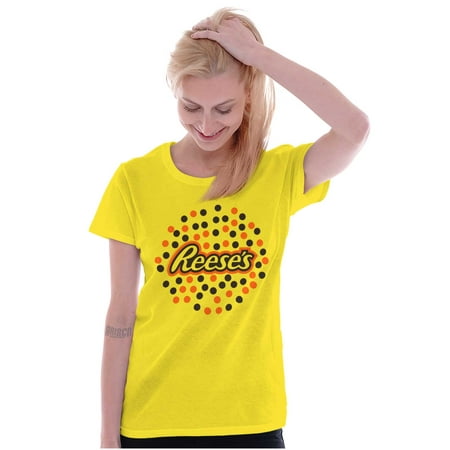 Reese S Chocolate Pieces Candy Dots Women S T Shirt Ladies Tee Brisco Brands 3X
