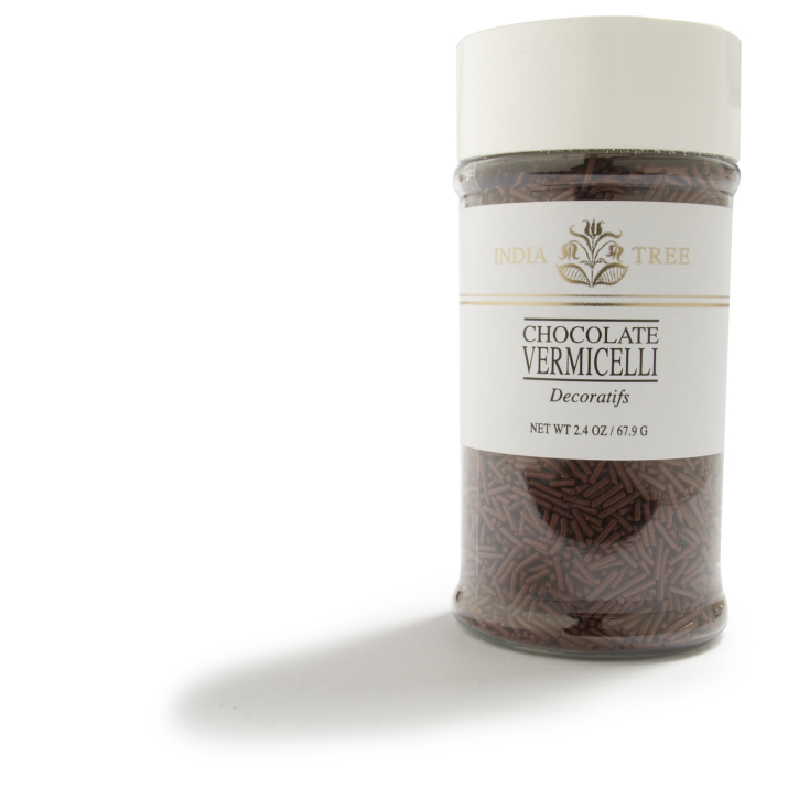 CHOCOLATE VERMICELLI DECORATIFS, CHOCOLATE VERMICELLI