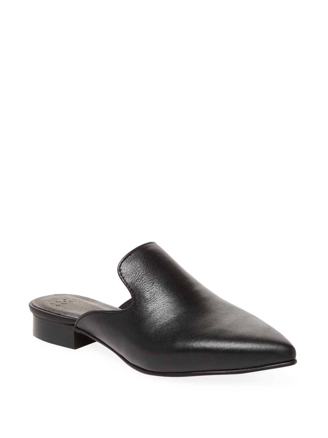 Alex+Alex Tumbled Leather Flat Mule