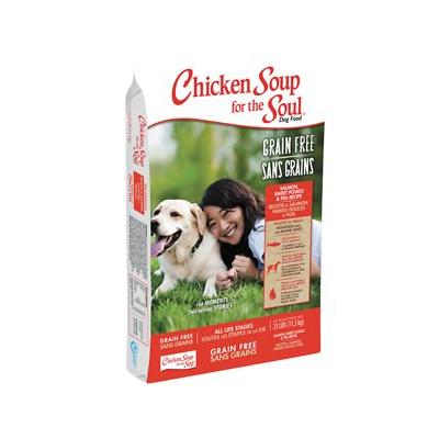Chicken Soup for the Soul Salmon, Sweet Potato & Pea Grain-Free Dry Dog Food, 12-lb Bag